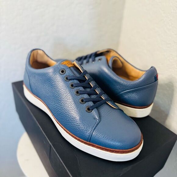 Royal Albartross PONTIAC V2 Spikeles Leather Welt Golf Shoe, Size 11, Blue NWT - Picture 11 of 16